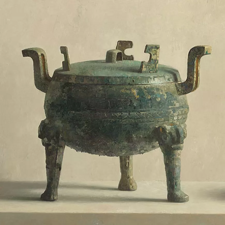 Chinese bronzen voorwerpen (±1030 voor Chr. Tot 220 na Chr.)^Art Revisited Fashion