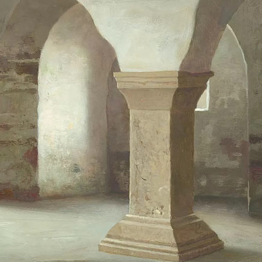 De Crypte van de stiftskerk St. Cyriakus te Gernrode, D (10e eeuw)^Art Revisited Best Sale
