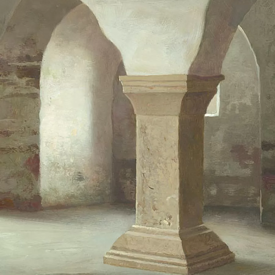 Art Revisited De Crypte van de stiftskerk St. Cyriakus te Gernrode, D (10e eeuw) | Giclées