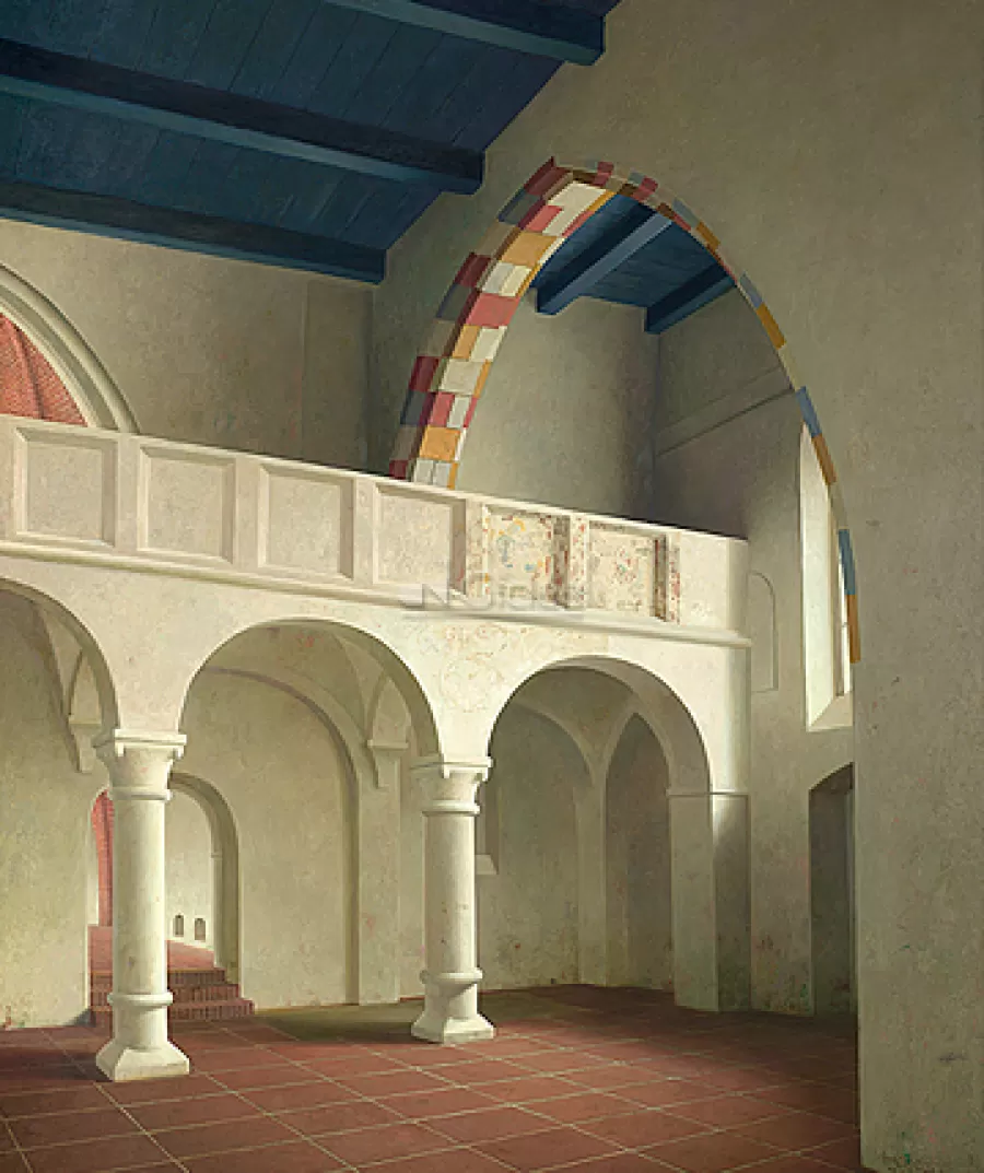 Art Revisited De Donatuskerk te Leermens met 14e eeuwse doksaal | Giclées