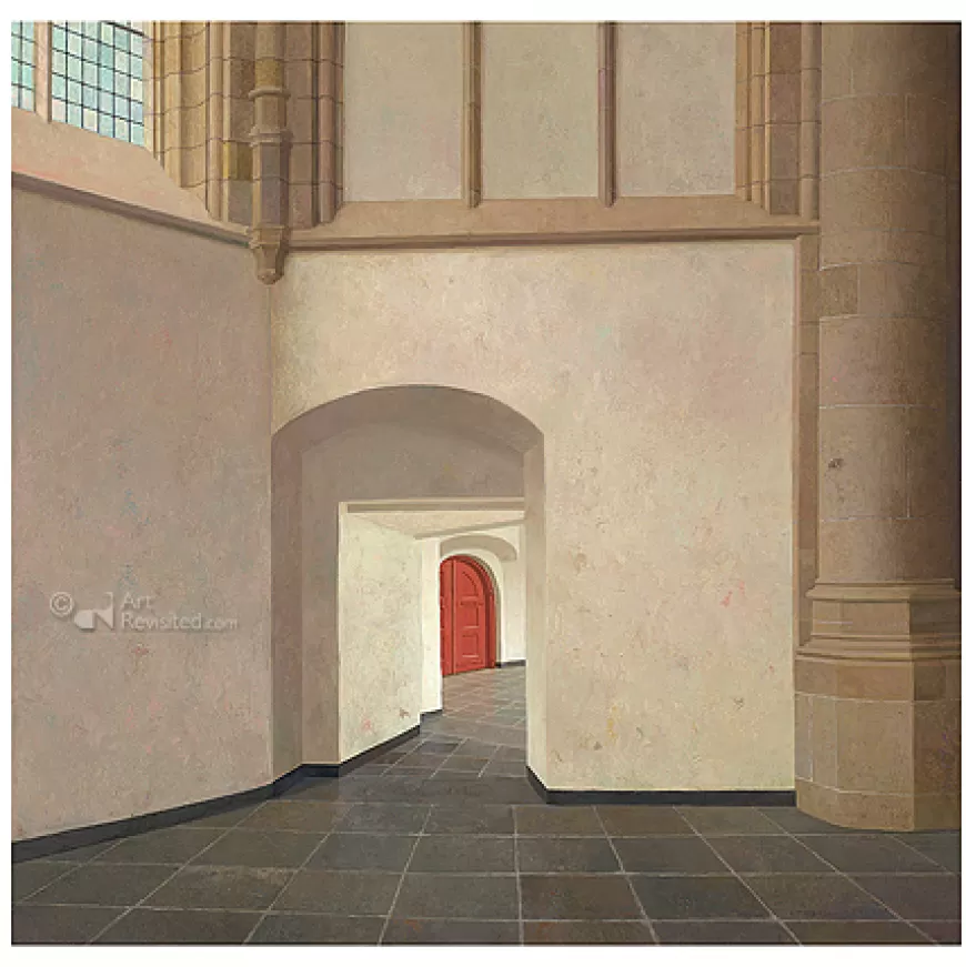 De kooromgang van de Grote Kerk in Dordrecht^Art Revisited Outlet
