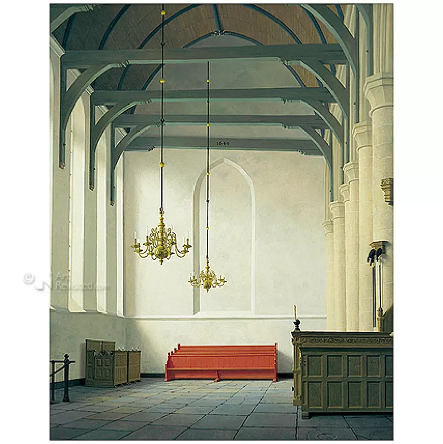 De zuidbeuk van de St. Nicolaaskerk in Monnickendam^Art Revisited Best Sale