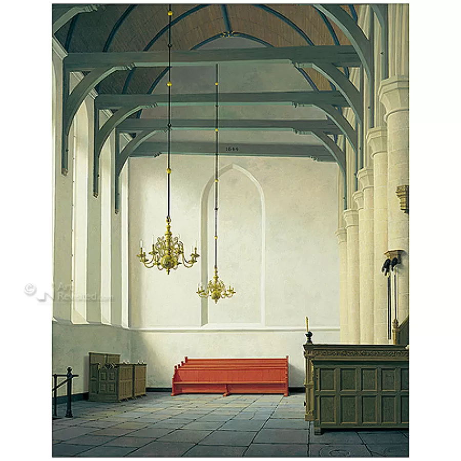 Art Revisited De zuidbeuk van de St. Nicolaaskerk in Monnickendam | Wenskaarten
