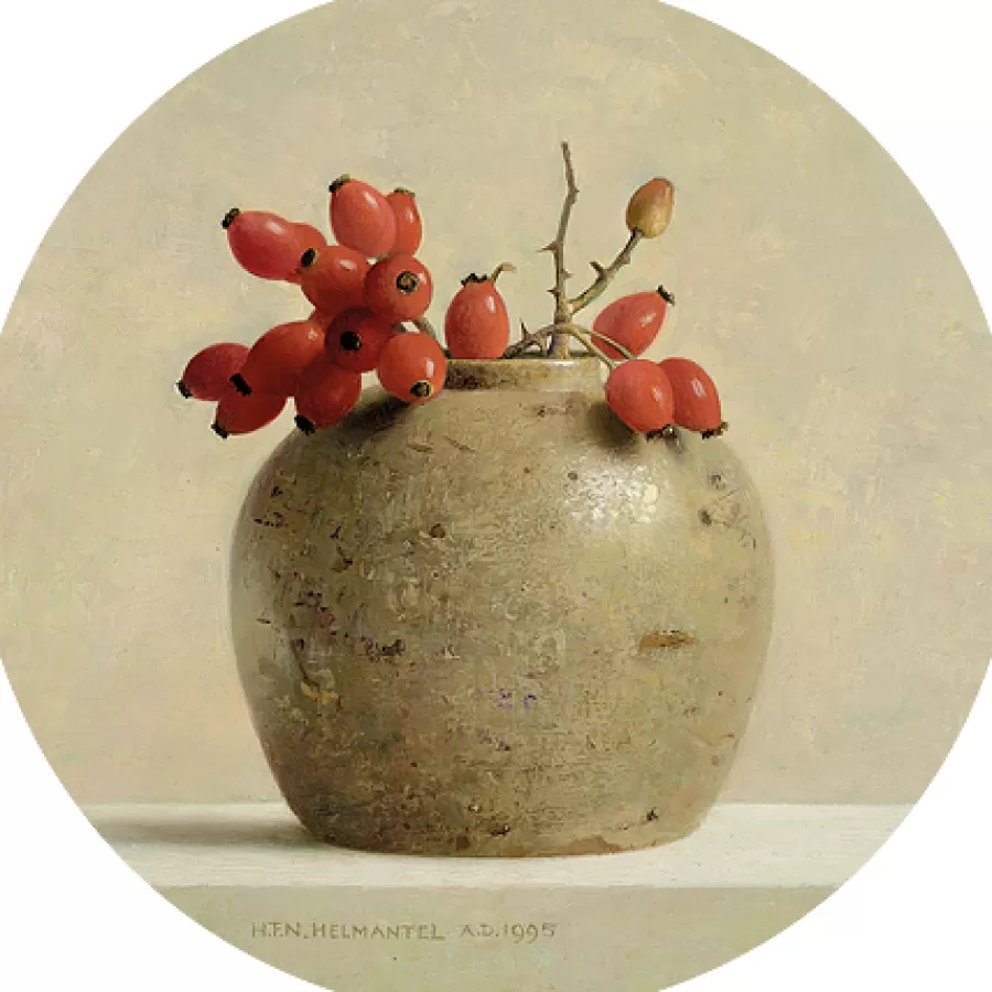 Art Revisited Gemberpot met rozenbottels | Art Circles