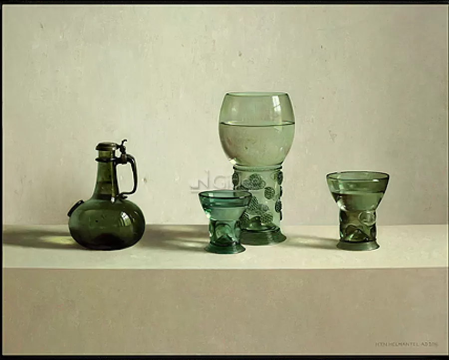 Art Revisited Glas uit de collectie Vecht | Giclées