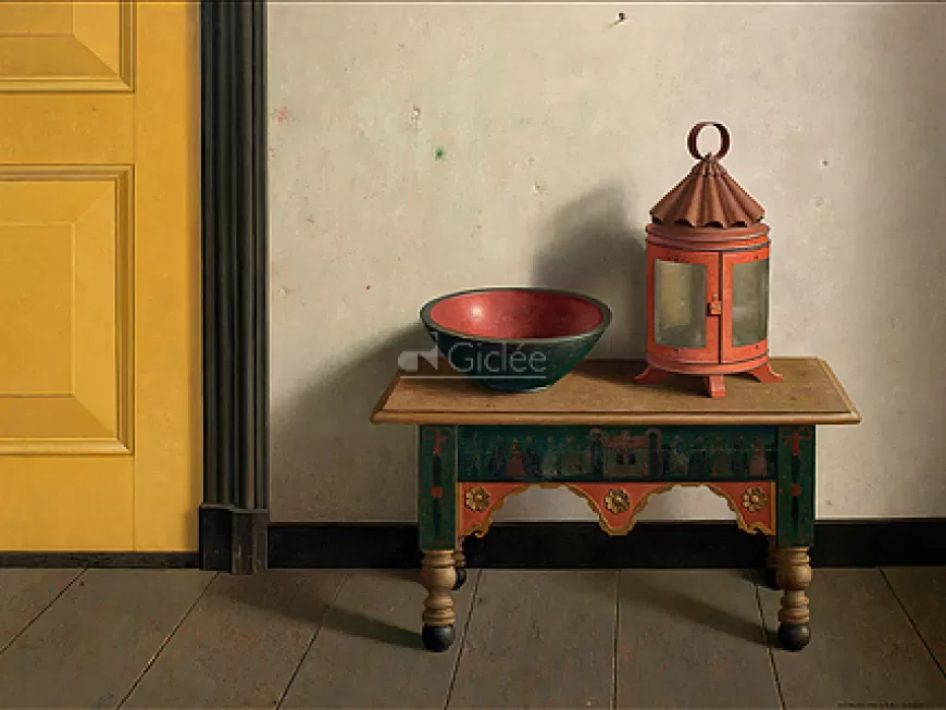 In de keuken van De Weemin Westeremden (compositie met gele deur)^Art Revisited Online