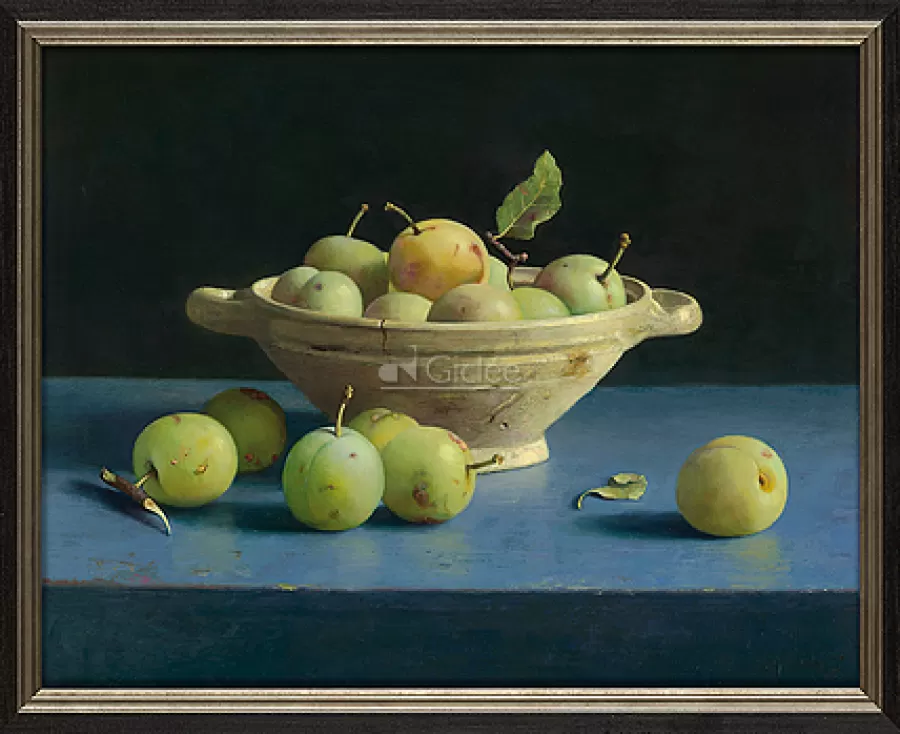 Art Revisited Schaal met pruimen | Giclées