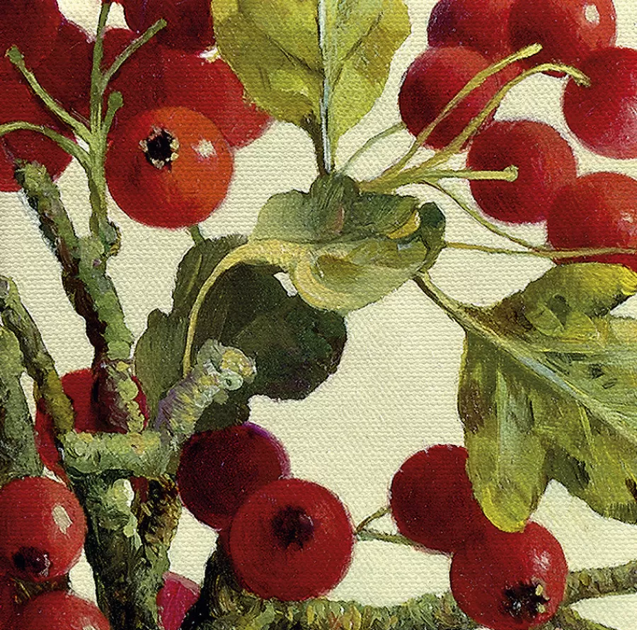 Art Revisited 20 servetten Meidoornbessen | Tafelhulpjes