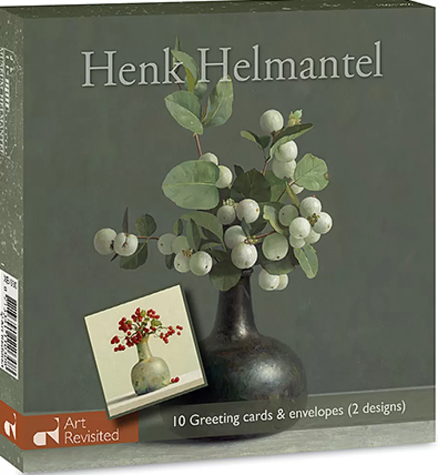 Art Revisited Sneeuwbes + Rozenbottels | Kerstkaartensets