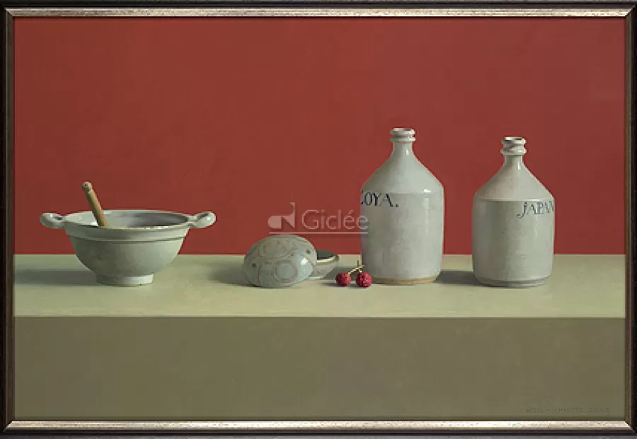 Art Revisited Stilleven met Japansche Zoya en Zaky kruik | Giclées