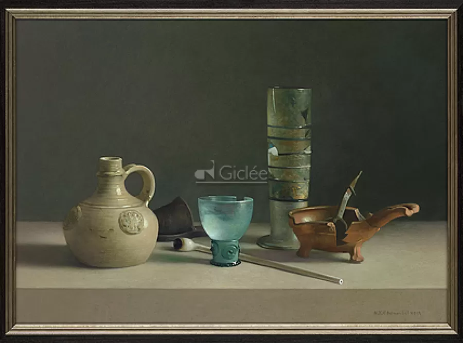 Art Revisited Stilleven met pasglas | Giclées